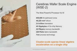 CerebrasがウェハスケールAIアクセラレータを発表 - SC21