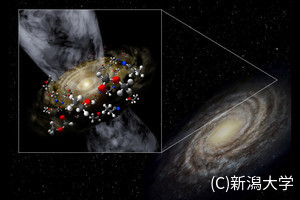 天の川銀河の最外縁部に赤ちゃん星とそれを包む有機分子の雲を発見、アルマ望遠鏡