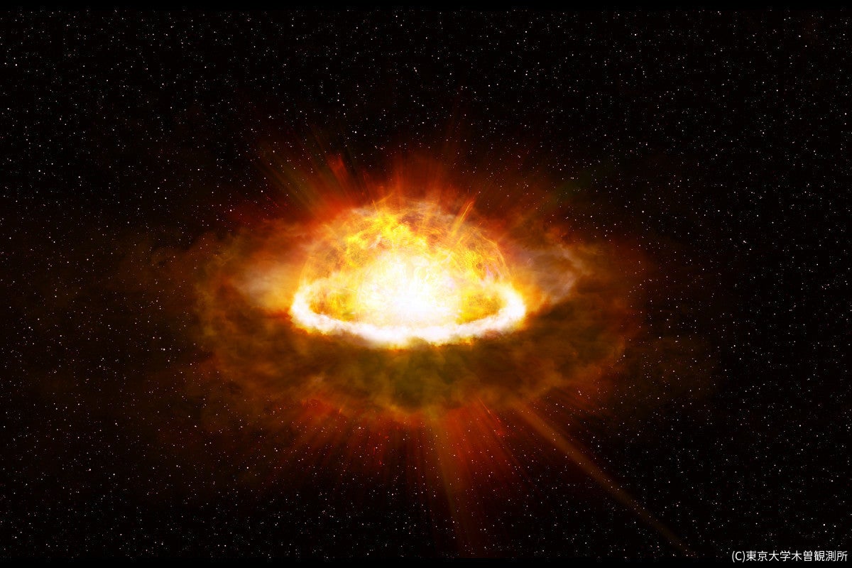 Kavli Ipmuなど Ia型超新星の爆発の瞬間から5時間以内の閃光の撮影に成功 Tech テックプラス