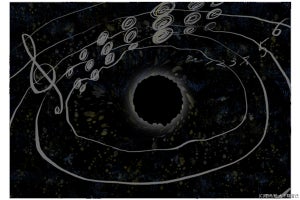 ブラックホールの励起されやすい振動パターンの普遍的組み合わせを解明、理研