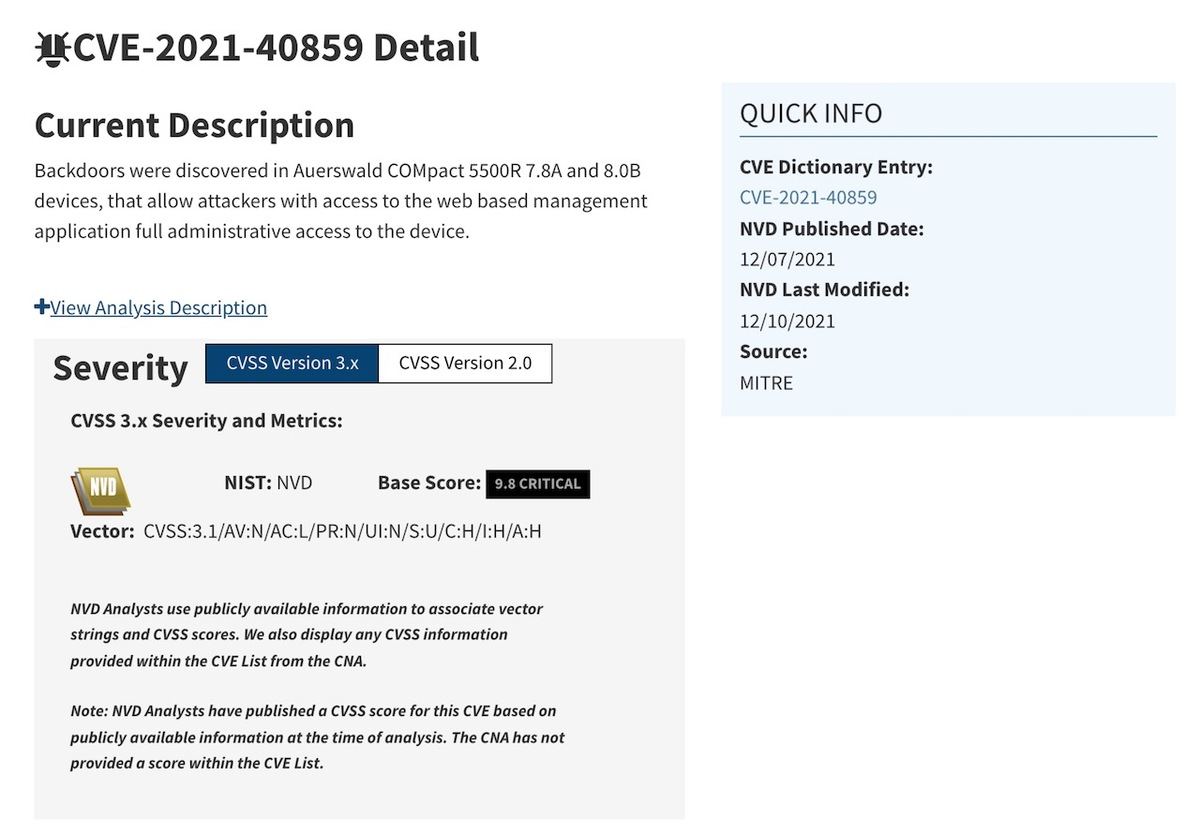 NVD - CVE-2021-40859
