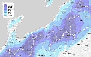 ウェザーニューズ、1kmメッシュの積雪予報データをAPIで提供開始