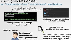 macOS 11.6でAppleが修正した脆弱性CVE-2021-30853は何が危険か？