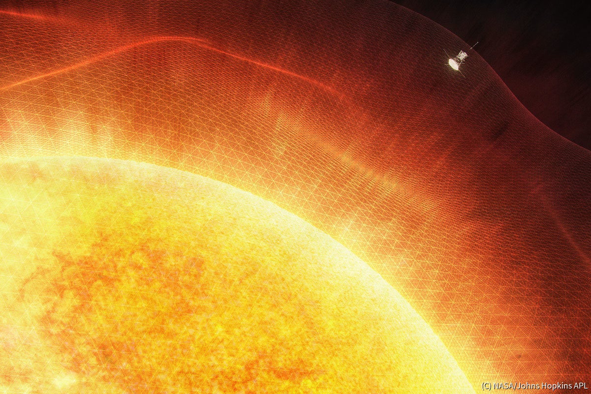 太陽コロナに突入 Nasa探査機 パーカー ソーラー プローブ が見た世界 1 Tech テックプラス