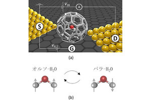 東大生研、水分子1個の回転運動を電流計測にて検出することに成功