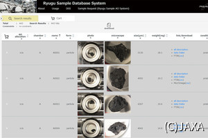 リュウグウ試料のカタログが一般公開、443粒子の画像が誰でも閲覧可能に