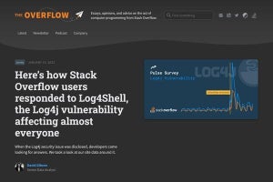 Stack Overflow、Log4jの脆弱性に関するユーザーのアクセス状況を公開