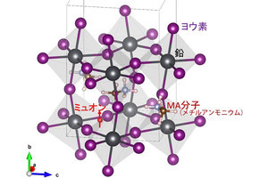 次世代太陽電池材料が高い光電変換効率を実現できる仕組み、KEKなどが解明