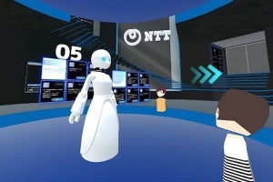 NTT、VR空間プラットフォーム「DOOR」のアバターによるガイダンスを開始