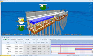 建設業務の効率化に"5次元"シミュレーションシステム