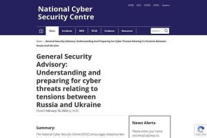 ロシアとウクライナの緊張に関連するサイバー脅威に勧告、NCSC-NZ