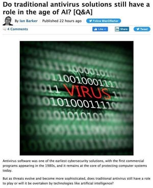 進化するサイバー脅威に従来のウイルス対策はどこまで有効か？