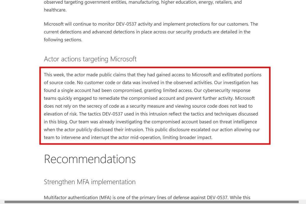 DEV-0537 criminal actor targeting organizations for data exfiltration and destruction - Microsoft Security Blog