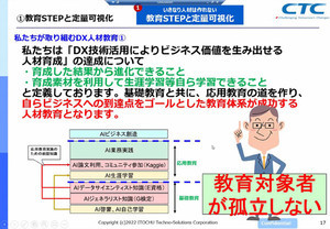 失敗しないDX人材育成の勘所、CTCが語る3つのポイントとは？