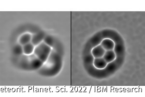 東工大ELSIなど、隕石中から太陽系最初期の有機分子の直接撮像に成功