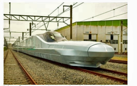 JR東日本が開発中の次世代新幹線試験車両「ALFA-X」