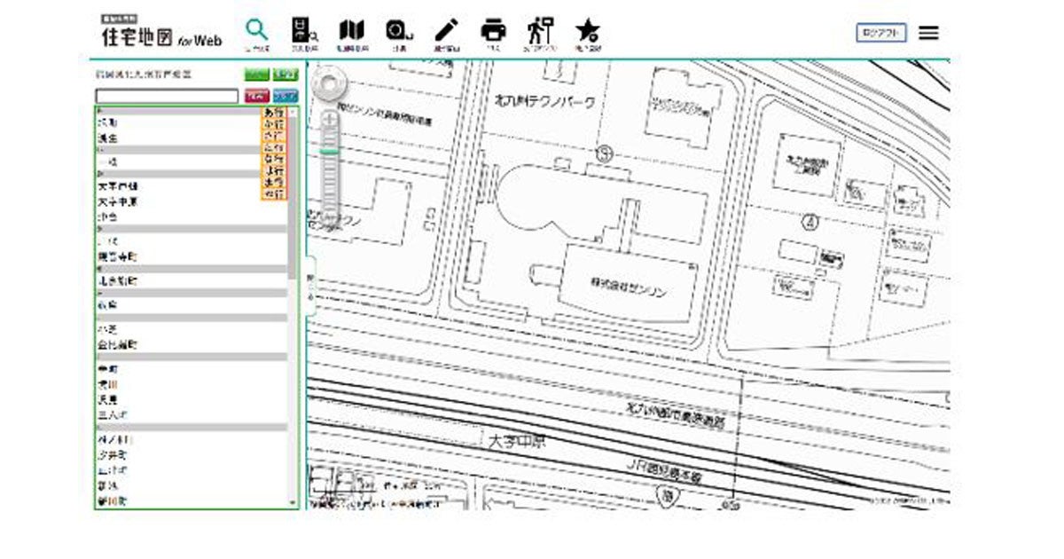 ゼンリン、Web上で住宅地図が利用できる自治体向けサービス | TECH+ 