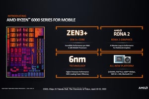 AMDがCool Chips 25で語った6nmモバイルCPU「Ryzen 6000」の特徴