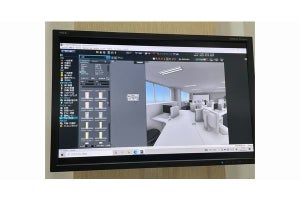 マウス操作でオフィスの平面図から3Dパースまで作成、「3Dオフィスデザイナー11」- オルガテック東京