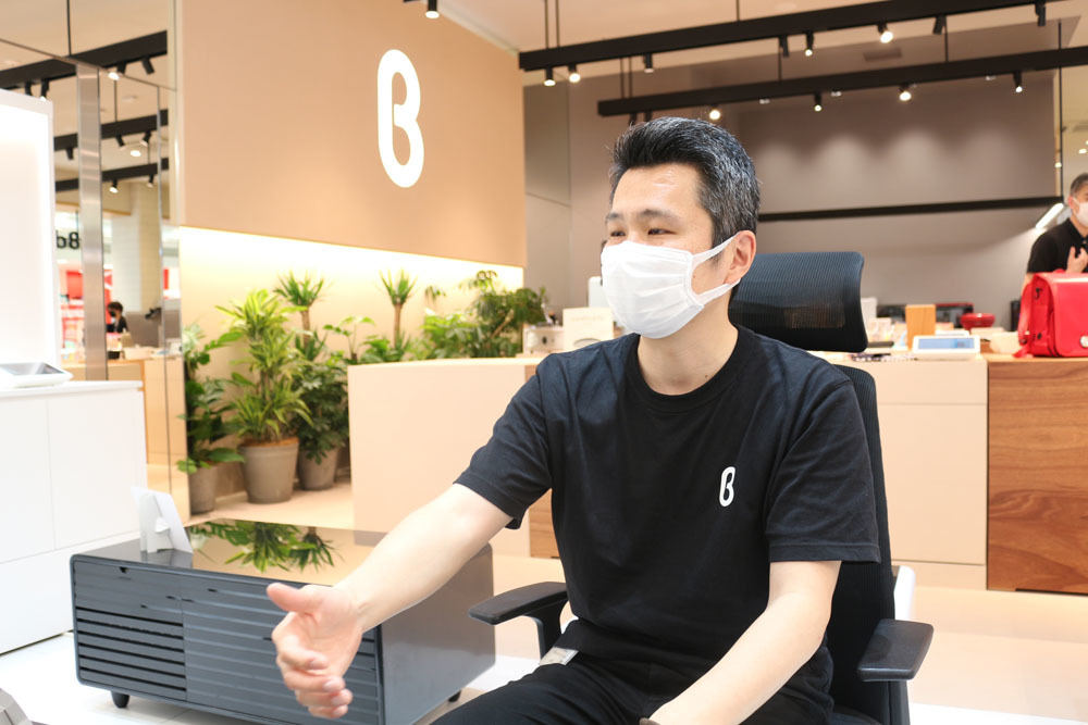 b8ta Japan CEOの北川卓司氏