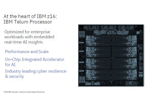 IBMの第16世代のz16システムとTelumプロセサ　Cool Chips 25