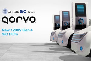 Qorvo、United SiCが開発したEV向け1200V第4世代 SiC FETを発表