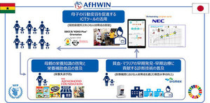 NECら、ICTでガーナの母子の保健と栄養の改善を目指すプロジェクト