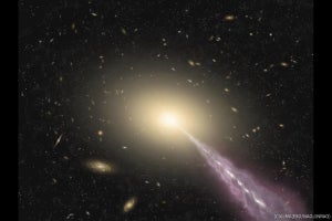 工学院大など、最強のクェーサー近傍に暗く淡い電波を放つ天体を発見