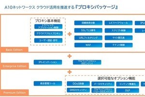 A10、クラウド活用促進のための機能を集約したプロキシパッケージを提供