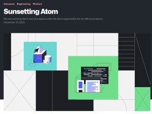 テキストエディター「Atom」が開発終了、半年後にアーカイブへ
