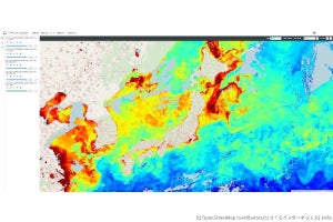 さくらインターネット、衛星「しきさい」の海面水温データなどを無料公開