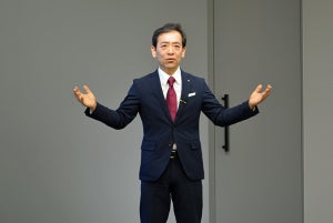 NTT東の澁谷直樹新社長が記者会見「地産地消型の社会づくりに貢献したい」