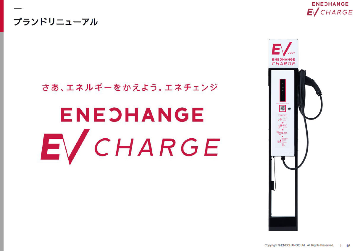 新ブランド「ENECHANGE EV CHARGE」紹介資料