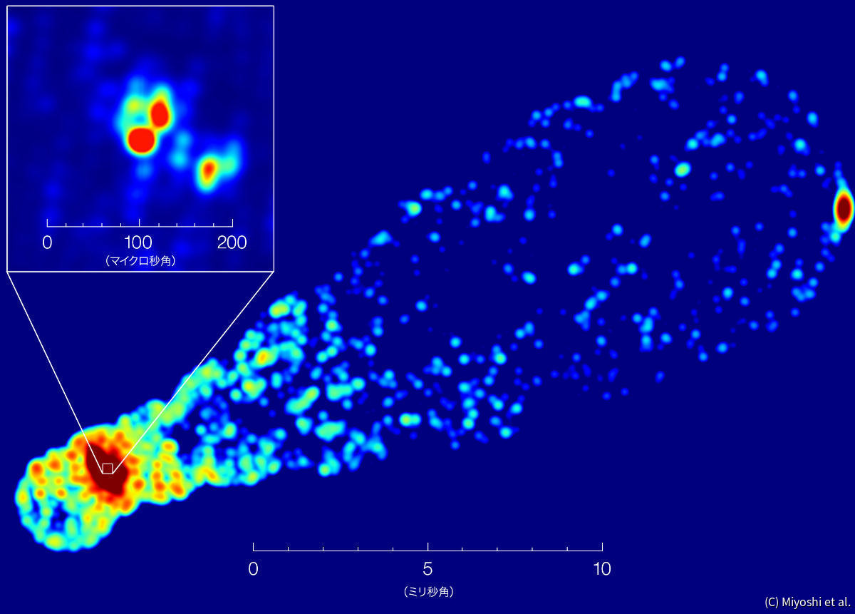 M87中心の画像