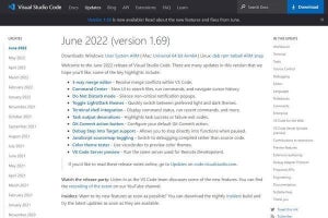 Visual Studio Code 6月版、新機能まとめ