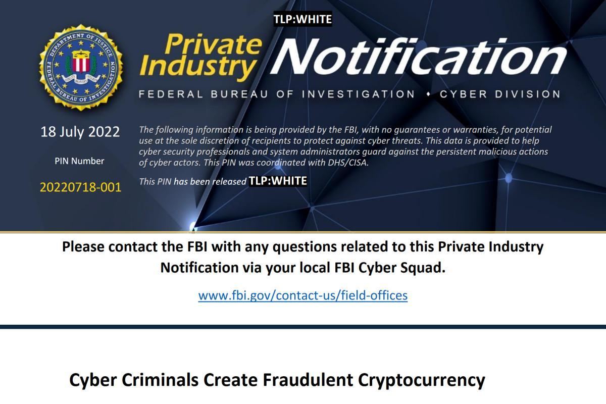 Cyber Criminals Create Fraudulent Cryptocurrency Investment Applications to Defraud US Investors