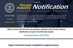 偽の暗号資産投資アプリで数億円の被害、FBIが注意喚起