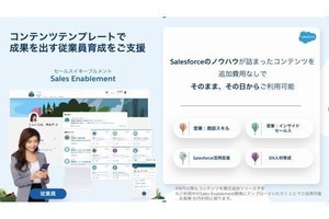 セールスフォース、営業スキル育成のための学習コンテンツを無償で提供へ