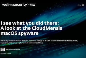 Macを標的としたスパイウェア、クラウドストレージサービスを悪用