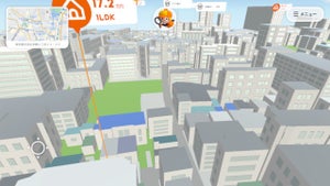 LIFULL、3Dバーチャルで街上空から物件の内見へ「空飛ぶホームズくんBETA」