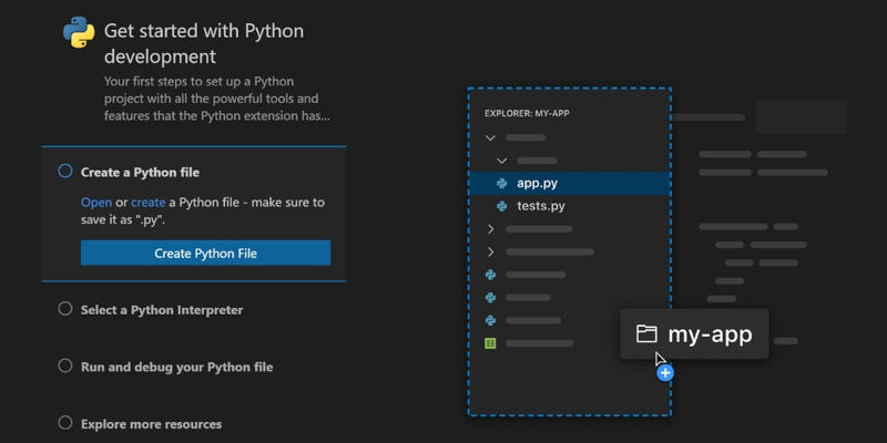 改善されたPythonチュートリアルページ(公式ブログより)