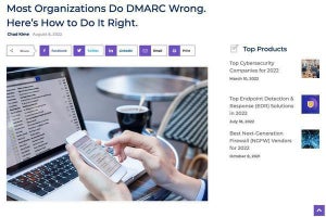 不正なメールが受信箱に届く、「DMARC」の設定完了していないのが原因かも