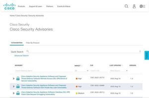 シスコ製品に重要な脆弱性、アップデートを