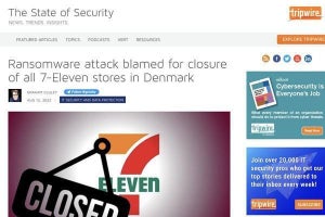デンマークのセブン-イレブン、サイバー攻撃で全店舗一時閉鎖