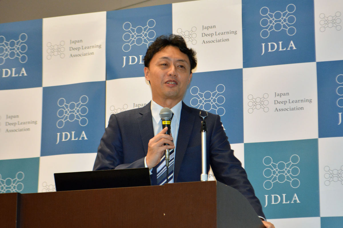 JDLA 理事長 松尾豊氏