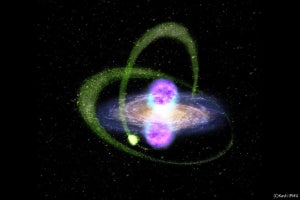 フェルミ・バブルのガンマ線放射はいて座矮小楕円銀河が起源、Kavli IPMU