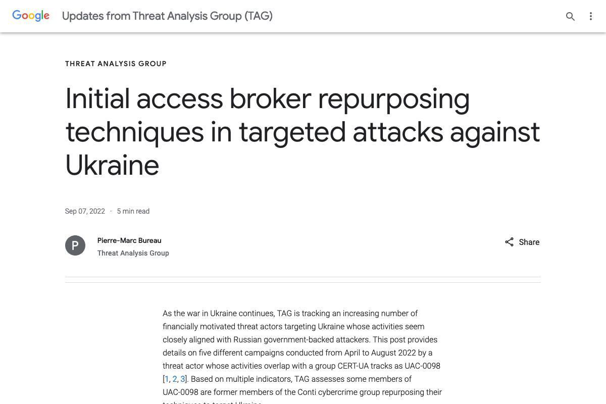 Initial access broker repurposing techniques in targeted attacks against Ukraine