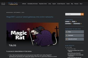 北朝鮮が関わる新たな遠隔操作ウイルス「MagicRAT」発見