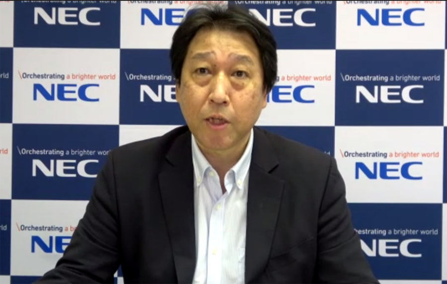 NEC マネージドサービス事業部門長 上坂利文氏