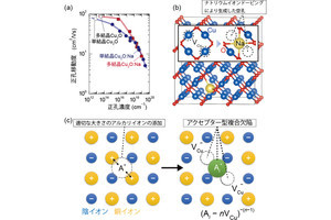 高正孔濃度かつ高移動度のp型半導体の薄膜を作製する技術、東北大などが開発